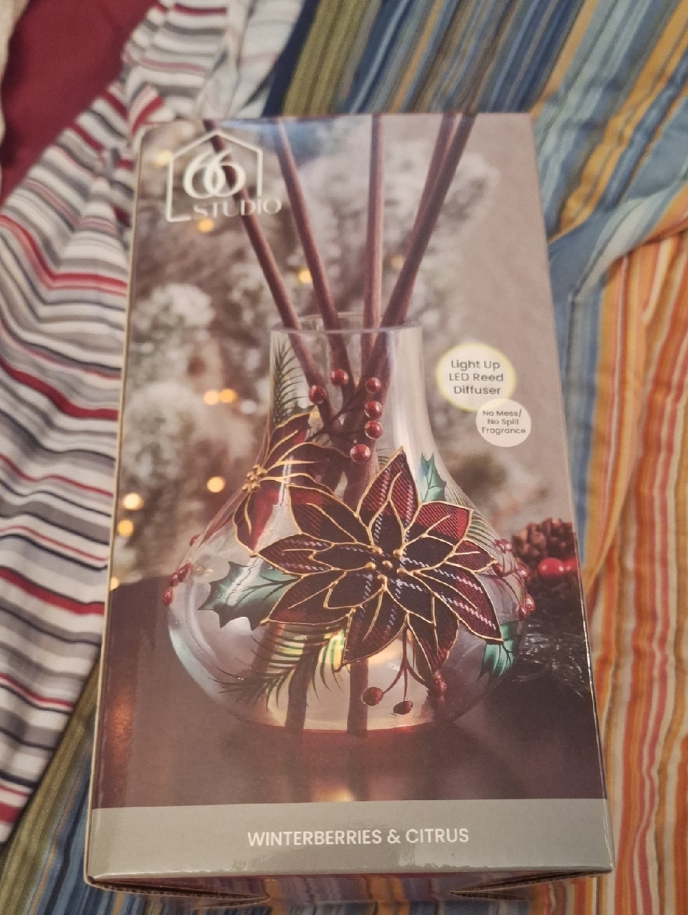 LED Reed Diffuser - Winterberries & Citrus